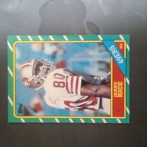Jerry rice football card topps